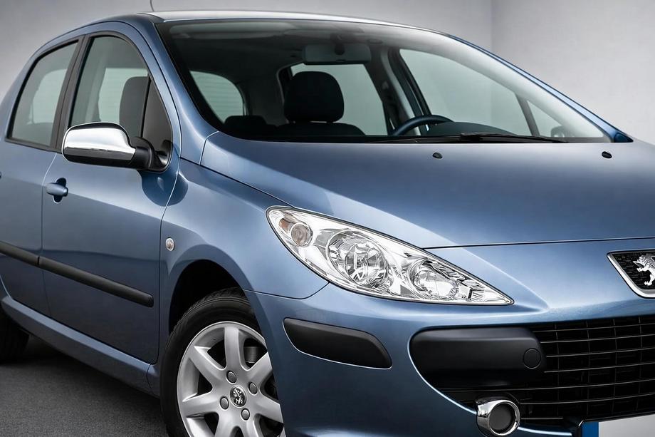 Peugeot 307 2001–2008 Spiegelkappen (set van 2, kunststof) Foto 1