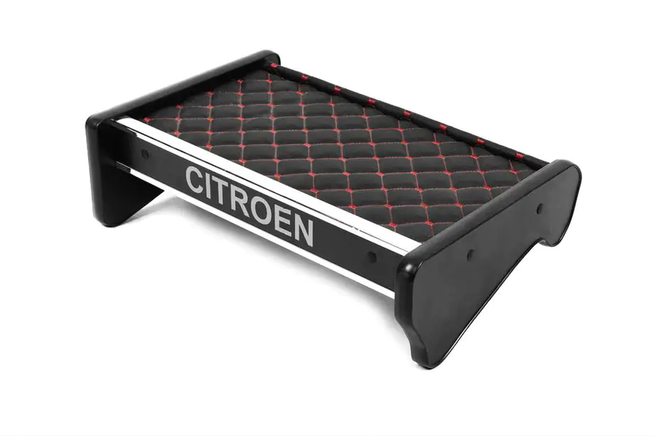 Citroen Jumper 1995–2006 Dashboardplank 1995-1999 (Zwart met rode stiksels) Image
