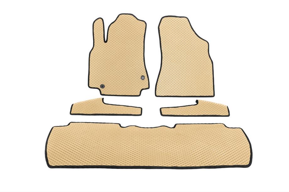 Peugeot Partner Tepee 2008–2018 EVA automatten (beige) Image