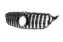 Mercedes C-klasse W205 2014–2021 Panamericana GT Black voorgrille (voor Avantgarde/AMG-Line/C43 AMG) foto 7