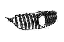 Mercedes C-klasse W205 2014–2021 Panamericana GT Black voorgrille (voor Avantgarde/AMG-Line/C43 AMG) foto 8