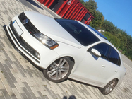 Volkswagen Jetta 2011–2018 Lip voorbumper lip (2010-2018, hoogglans zwart) foto 12