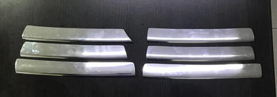 Volkswagen Bora 1998–2004 Afgeprijsd! Grille sierlijsten (6-delig, RVS) foto 2
