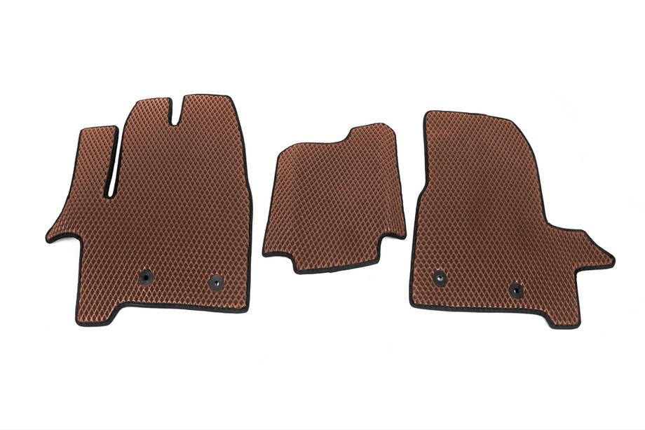 Ford Custom 2013–2022 EVA automatten (voor, bruin) Image