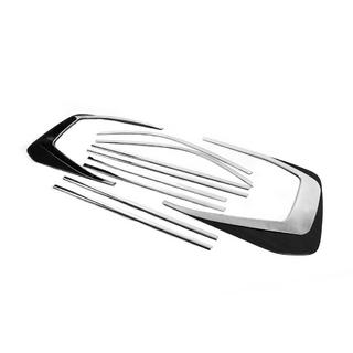 RVS chromen raamlijsten design LC300 Toyota Land Cruiser 200 2007–2021 foto 4
