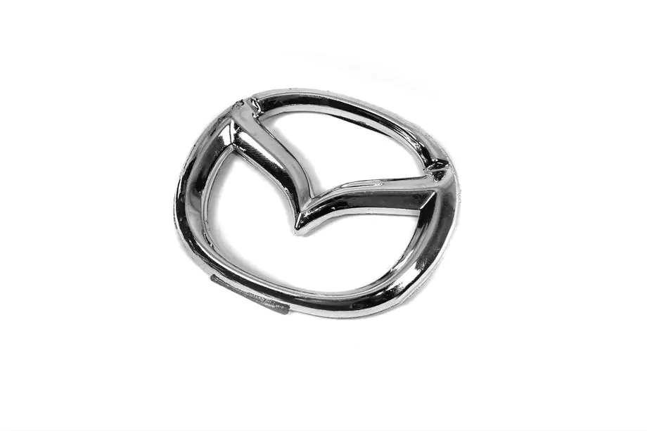 Mazda embleem (65 x 50 mm) Foto 2