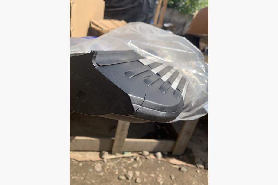 Volkswagen Touareg 2002–2010 AFGEPRIJD! OEM zijtreden (2 stuks, aluminium) Foto 4