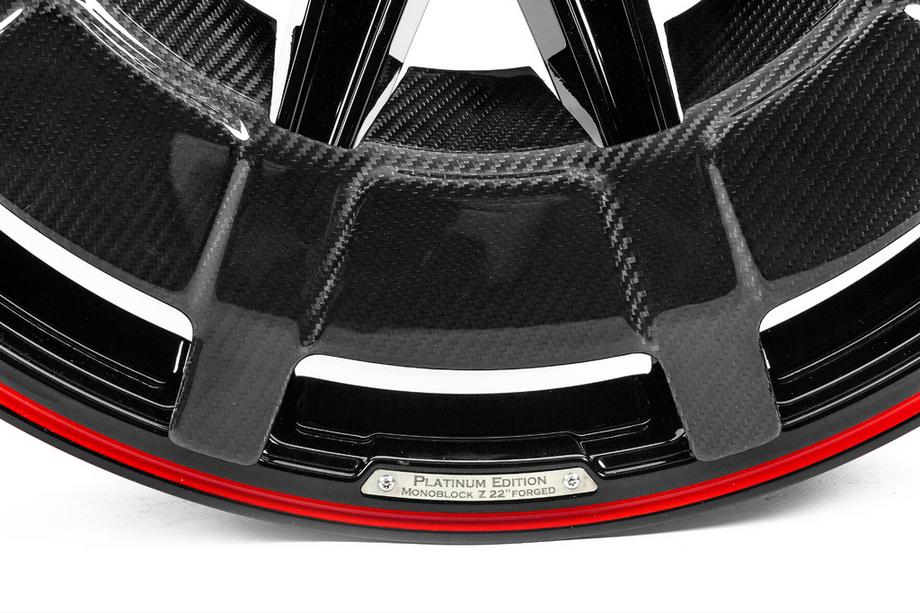 Mercedes G-Klasse W463 2018–2024 G900 gesmede aluminium- en carbon velgen (R24, 4 stuks) Foto 19
