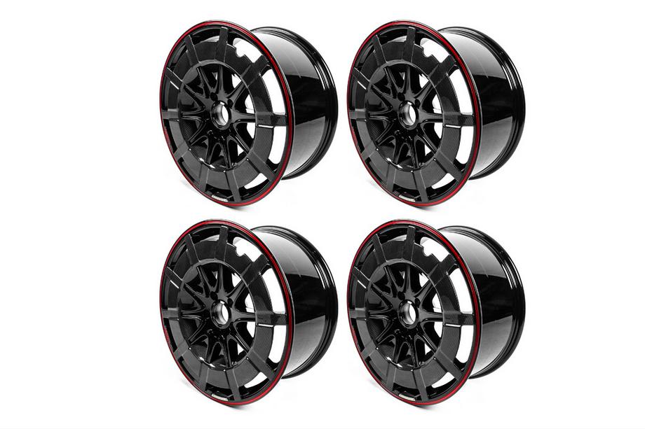 Mercedes G-Klasse W463 2018–2024 G900 gesmede aluminium- en carbon velgen (R24, 4 stuks) Foto 4