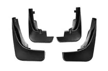 Audi Q5 2008–2017 Premium spatlappen (set van 4, met brede wielkastverbreders) foto 1