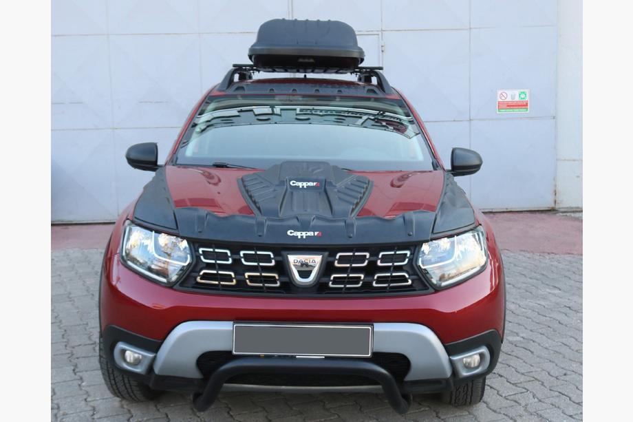 Dacia Duster 2018–2024 Motorkap afdekset DRAGON (3-delig) Foto 2