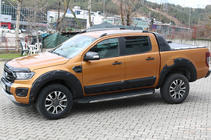 Ford Ranger 2011–2022 EuroCap deurstrips (set van 4, ABS) foto 5