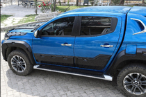 Fiat Fullback 2016– Deurstrips EuroCap (6 stuks, ABS) foto 3