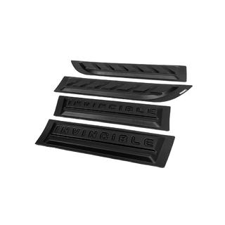 EuroCap deurstrips (set van 4, ABS) Toyota Hilux 2015– foto 1