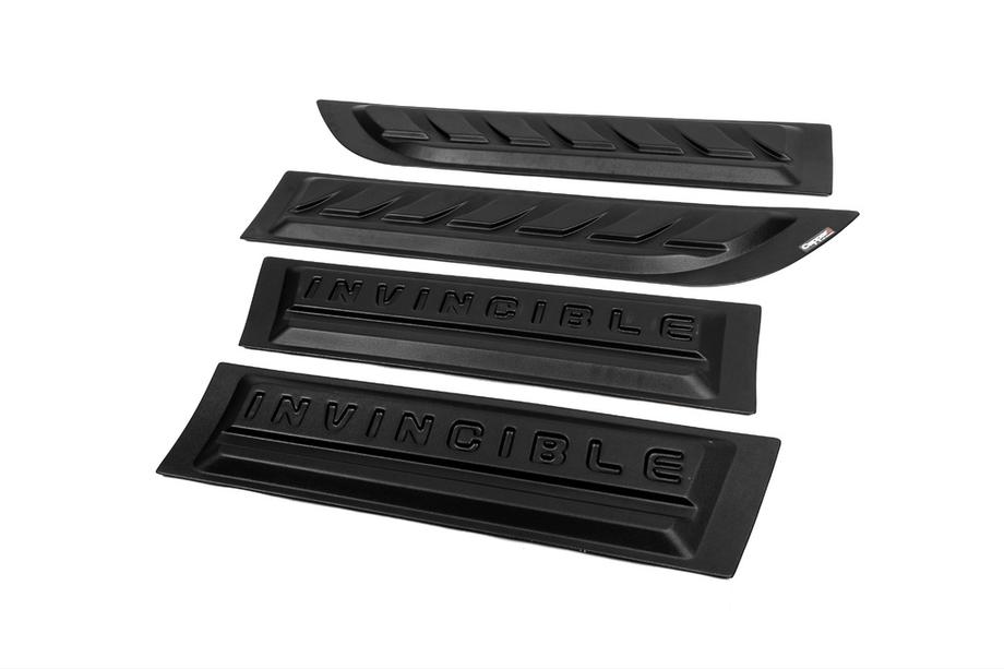 Toyota Hilux 2015– EuroCap deurstrips (set van 4, ABS) Image