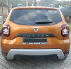 Dacia Duster 2018–2024 Achterbumper diffuser afdekking U-Type (ABS, grijs) foto 2