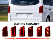 Mercedes Vito/V-klasse W447 2014– Dragon achterlichten (voor Vito, 2 st) foto 1