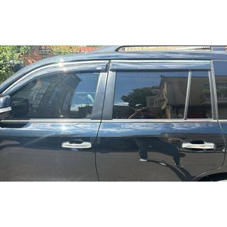 Raamwindschermen met chromen sierlijst (set van 4, Niken) Toyota Land Cruiser 200 2007–2021 foto 1