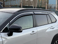Toyota Corolla Cross 2020– Raamwindschermen met chromen sierlijst (set van 4, Niken) foto 1