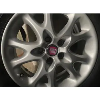 Naafdoppen voor velgen V2 49/42,5 mm rood (set 4 stuks, 0735448759) foto 1