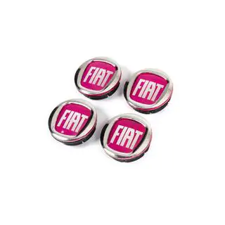 Naafdoppen voor velgen V2 49/42,5 mm rood (set 4 stuks, 0735448759) foto 3
