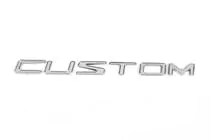 Ford Custom 2013–2022 Custom opschrift (180 x 13 mm) foto 2
