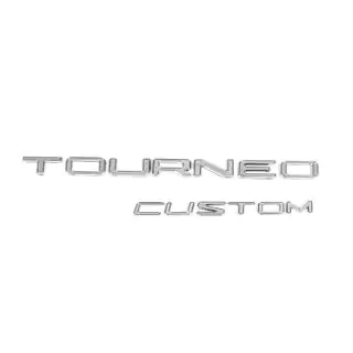 Tourneo Custom belettering/embleem (300 x 50 mm) foto 2