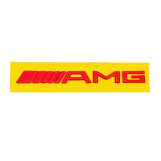 AMG embleem (20 cm, ABS, rood) foto 2