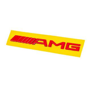 AMG embleem (20 cm, ABS, rood) foto 1