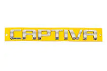 Chevrolet Captiva 2006–2019 Captiva opschrift embleem (175 x 22 mm) foto 2