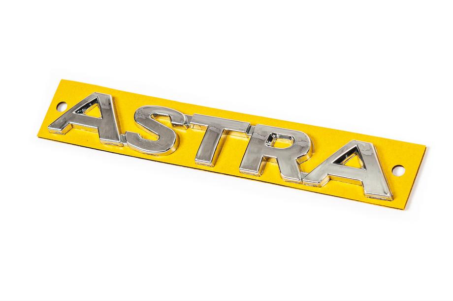 Opel Astra G Classic 1998–2012 Astra opschrift (133 x 18 mm) Image