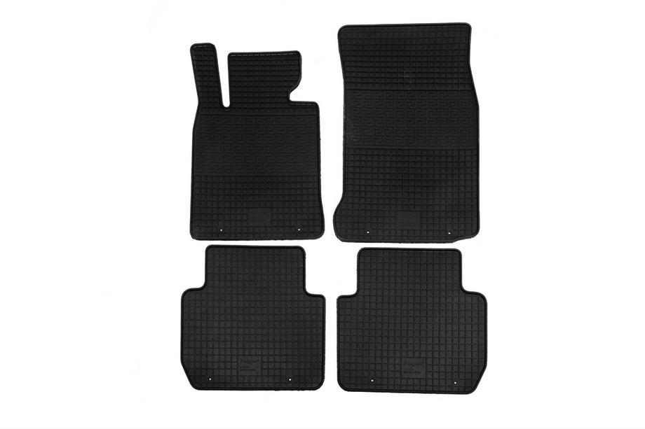 BMW 3 Serie E46 1998–2006 Rubberen vloermattenset (4 stuks, Polytep) Image