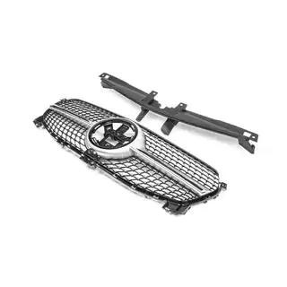 Voorgrille Diamond Silver (voor Base 2019-2023) foto 3