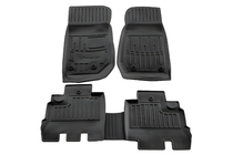 Jeep Wrangler 2007–2017 Stingray 3D vloermatten (5D, 5-delig, polyurethaan) foto 1