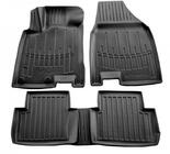 Nissan Qashqai 2010–2014 Stingray 3D vloermatten (voor +2, set 5 stuks, polyurethaan) foto 1