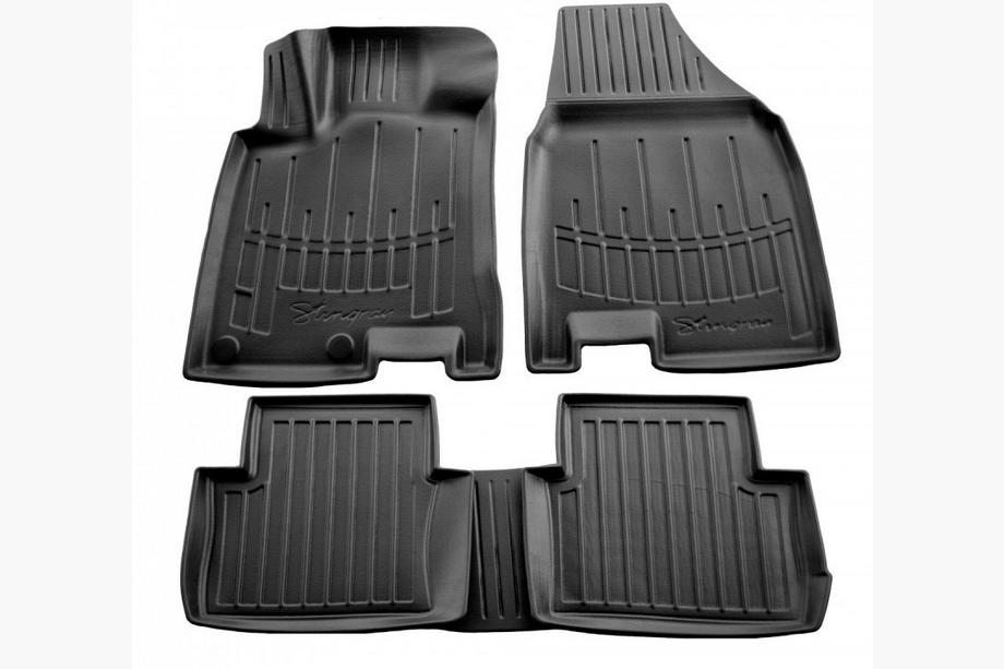 Nissan Qashqai 2010–2014 Stingray 3D vloermatten (voor +2, set 5 stuks, polyurethaan) Image