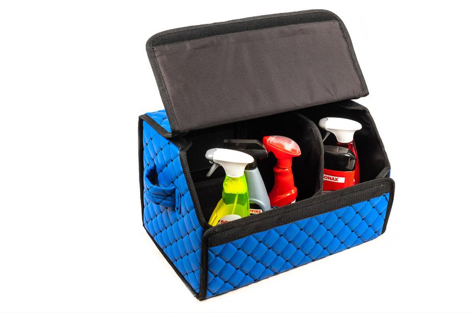 ECO kofferbak organizer-tas (50x30x30, blauw) Foto 1