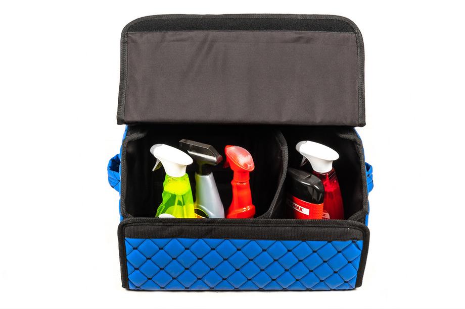 ECO kofferbak organizer-tas (50x30x30, blauw) Foto 5