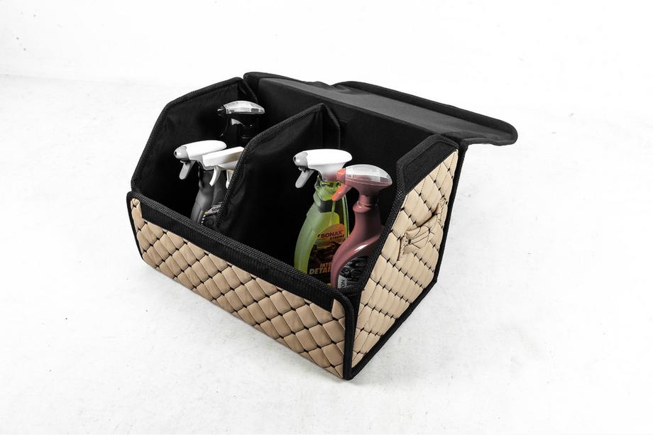 Kofferbak organizer tas ECO (50x30x30, beige) Foto 6