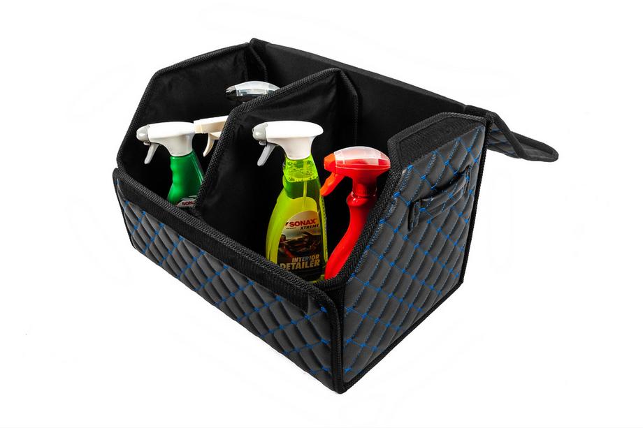 ECO kofferbak organizer tas (50x30x30, Eco-Blue) Foto 6
