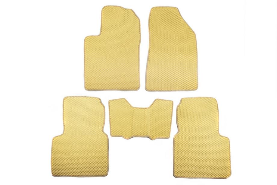 Hyundai Grandeur 2005–2011 Polyurethaan automatten (EVA, beige) Foto 1