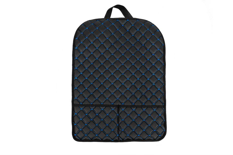 Rugleuning organizer ECO (1 st., zwart met blauw stiksel) Foto 3