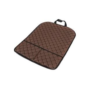 Rugleuning organizer ECO (1 st., bruin met zwart stiksel) foto 4