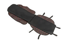 Stoelhoes ECO en stof (1 st., zwart met rood stiksel + stof) foto 4
