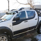 Mitsubishi L200 2006–2015 Bovenste deurlijsten (4 stuks, ABS) foto 1