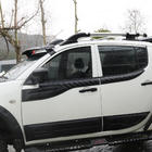 Mitsubishi L200 2006–2015 Bovenste deurlijsten (4 stuks, ABS) foto 2
