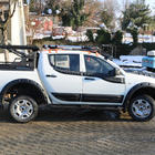 Mitsubishi L200 2006–2015 Bovenste deurlijsten (4 stuks, ABS) foto 4