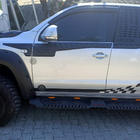 Volkswagen Amarok 2010–2022 Bovenste deurlijsten (6 stuks, ABS) foto 3