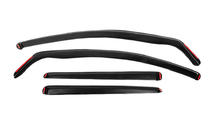 Nissan Qashqai 2014–2021 In-channel raamwindschermen (Esa, 4 stuks) foto 1