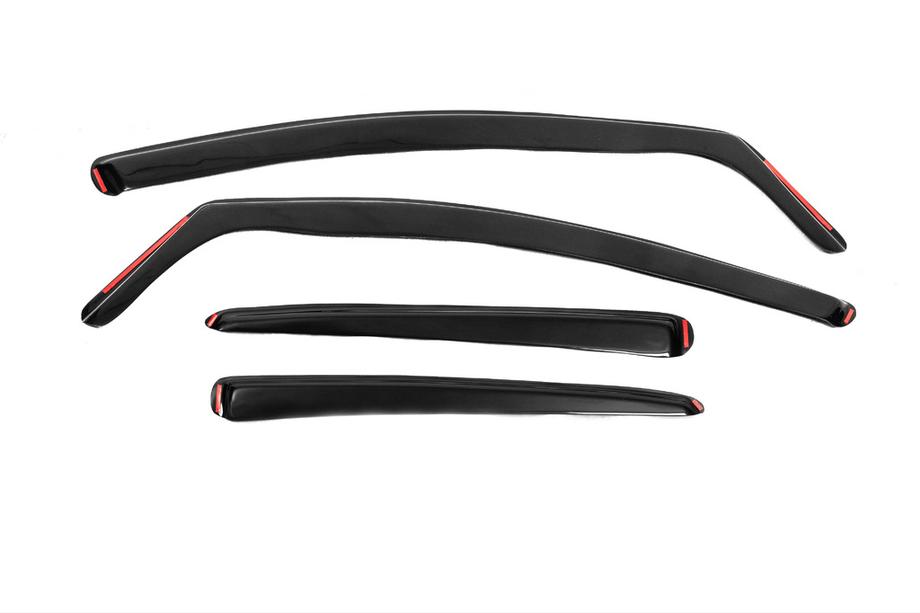 Ford Fusion 2012–2020 Raamwindschermen, in-channel SD (Esa, 4 stuks) Foto 4